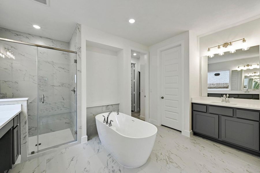 Furnished interior view inside a new home in , Liberty Hill (Image 15).