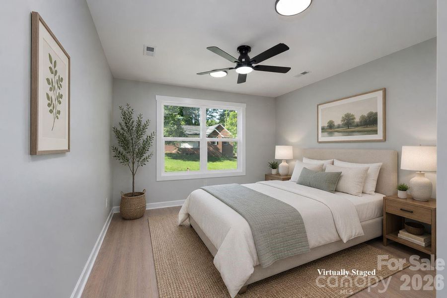 Furnished interior view inside a new home in , Dallas (Image 18).