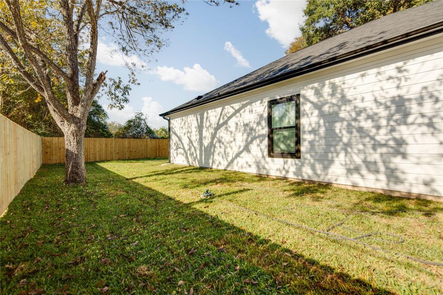 Exterior details and patio area of a home in , Navasota (Image 19). Exterior details and patio area of a home in , Navasota (Image 19).