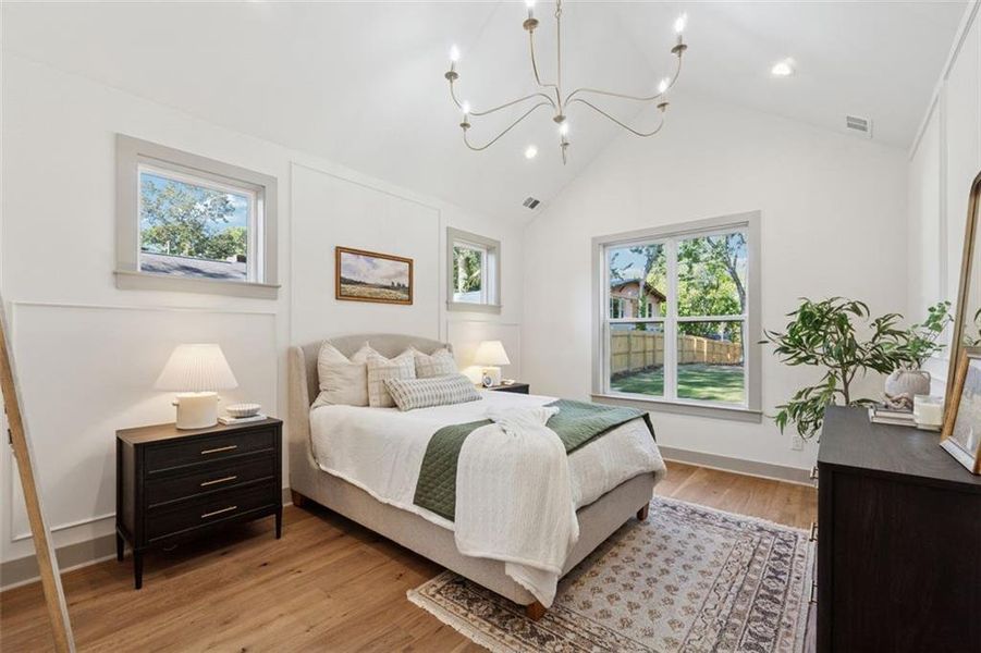 Furnished interior view inside a new home in , Marietta (Image 27).