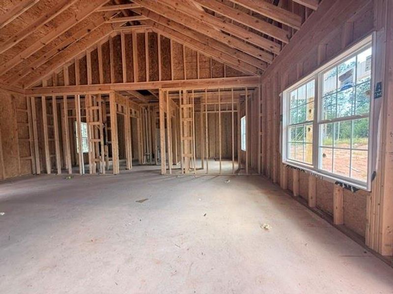 In-progress construction of a new home in , Temple, GA (Image 18).