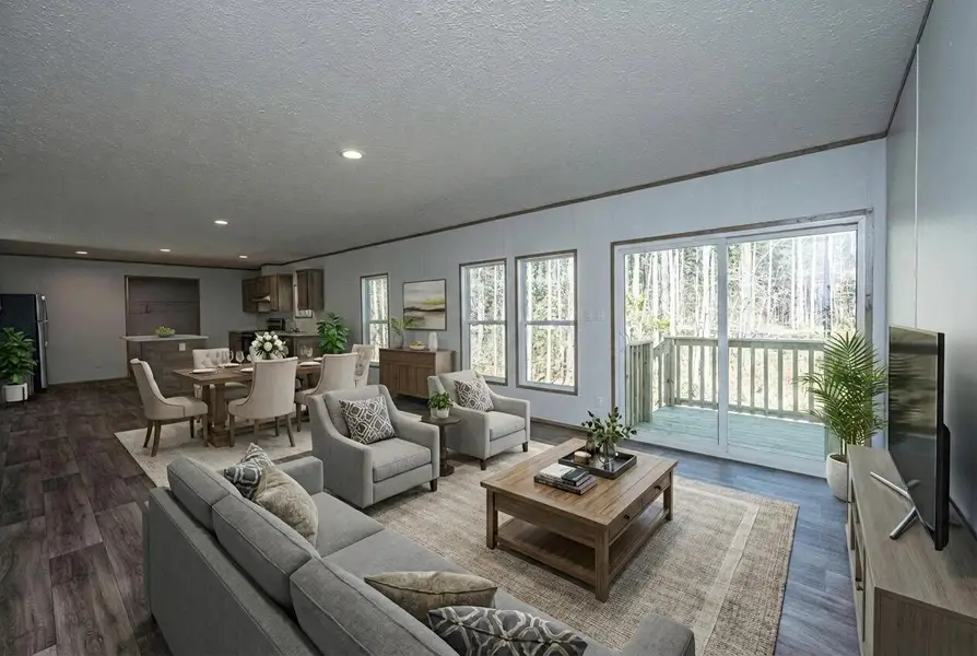Furnished interior view inside a new home in , Summerville (Image 11).