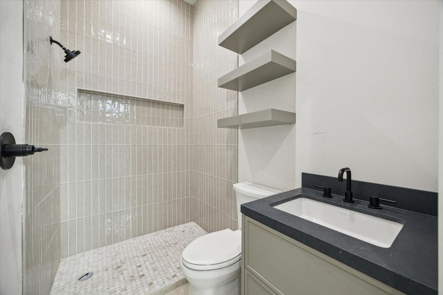 Furnished interior view inside a new home in , Houston (Image 8).