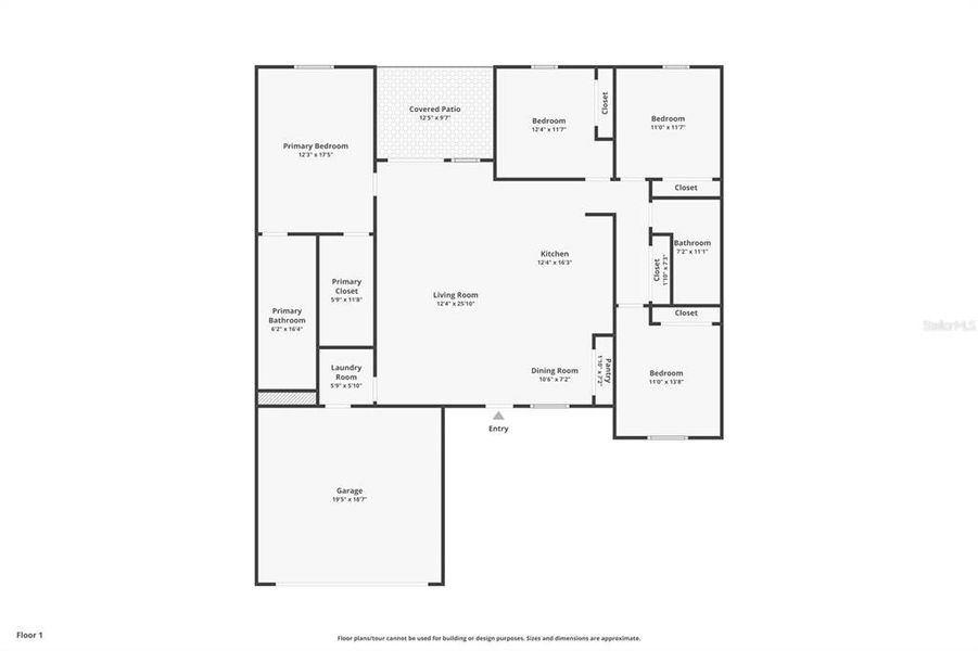 2D floor plan layout of this home in , Ocala, FL (Image 4).
