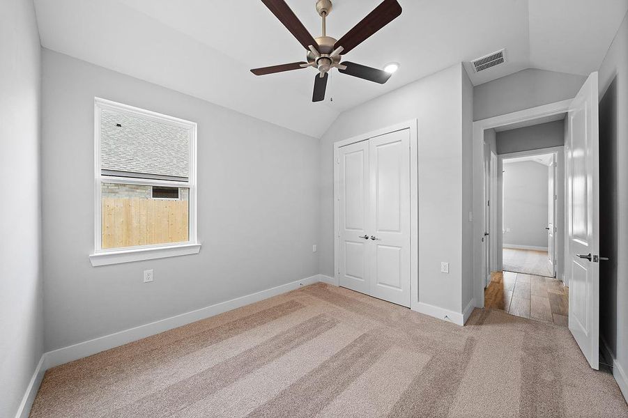 Representative unfurnished interior of a home built from the Sunflower by Caldwell Homes in The Highlands, Porter (Image 38). Representative unfurnished interior of a home built from the Sunflower by Caldwell Homes in The Highlands, Porter (Image 38).