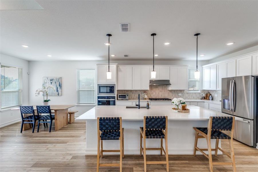 Furnished interior view inside a new home in , McKinney (Image 13).