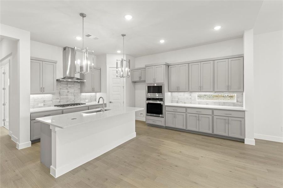 Furnished interior view inside a new home in The Highlands, Rockwall (Image 14).