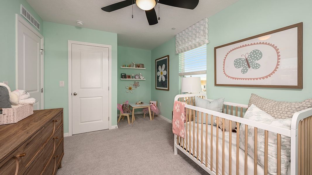 Representative furnished interior of a home built from the Hemlock by Taylor Morrison in Southloch, Mount Dora (Image 9).