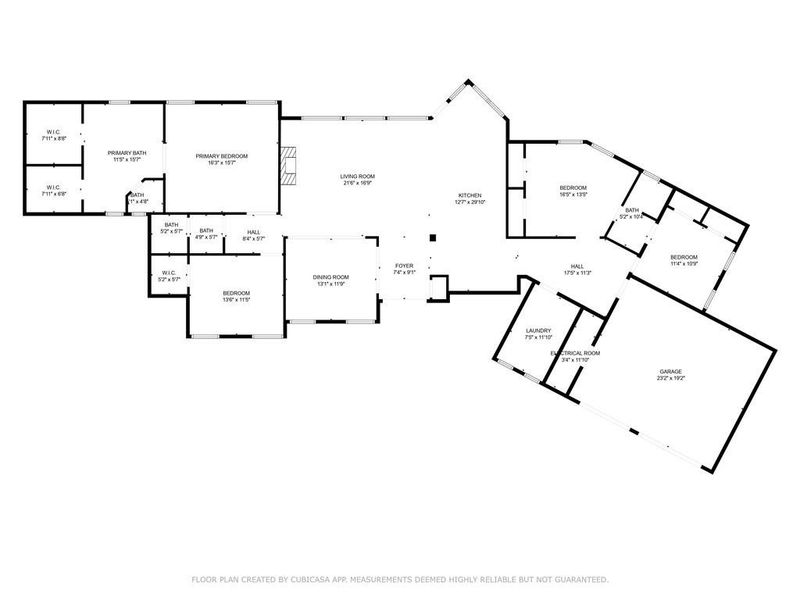 2D floor plan layout of this home in , Gainesville, GA (Image 4).