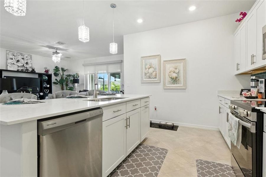 Furnished interior view inside a new home in , Venice (Image 28).