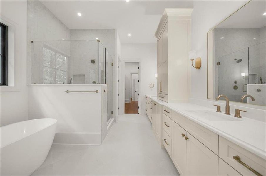Furnished interior view inside a new home in , Cumming (Image 18).