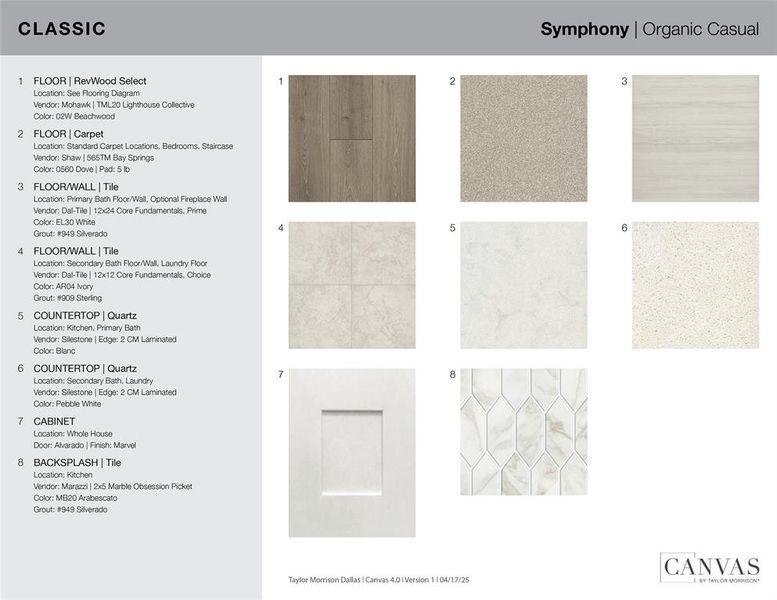 Design Selections - This home is currently under construction - selections are subject to change