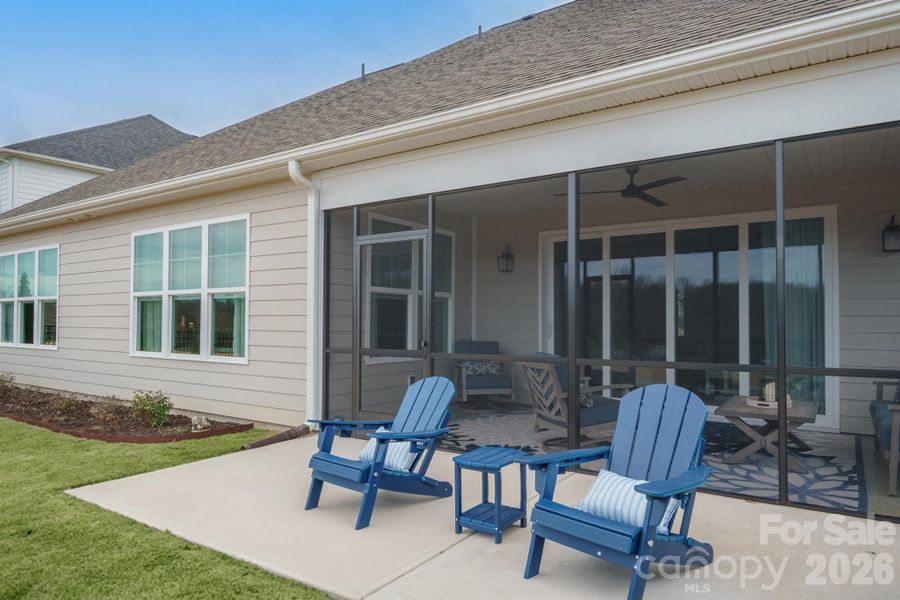 Exterior details and patio area of a home in , Concord (Image 24).