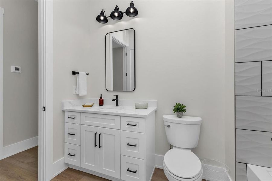 Furnished interior view inside a new home in , Punta Gorda (Image 39).