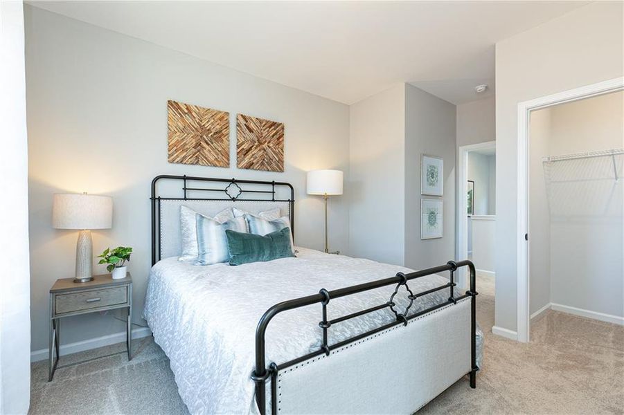 Furnished interior view inside a new home in Annsbury Park, Lilburn (Image 34). Furnished interior view inside a new home in Annsbury Park, Lilburn (Image 34).