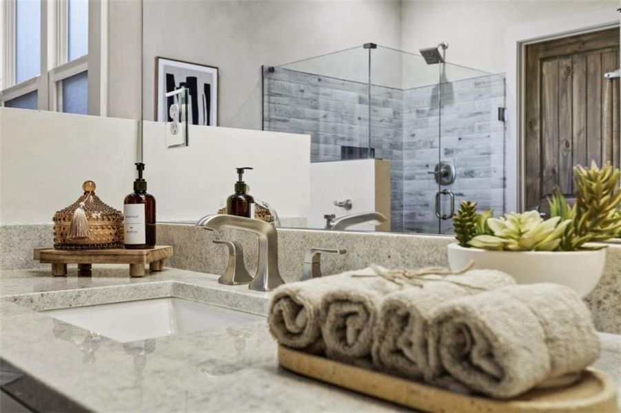 Furnished interior view inside a new home in , Ellijay (Image 31).