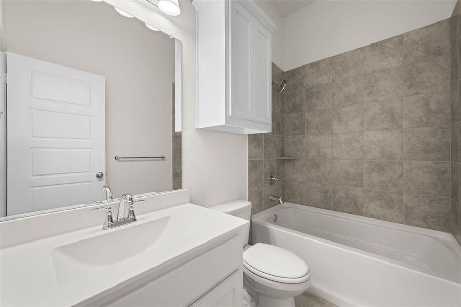 Furnished interior view inside a new home in Summer Crest, Fort Worth (Image 6).