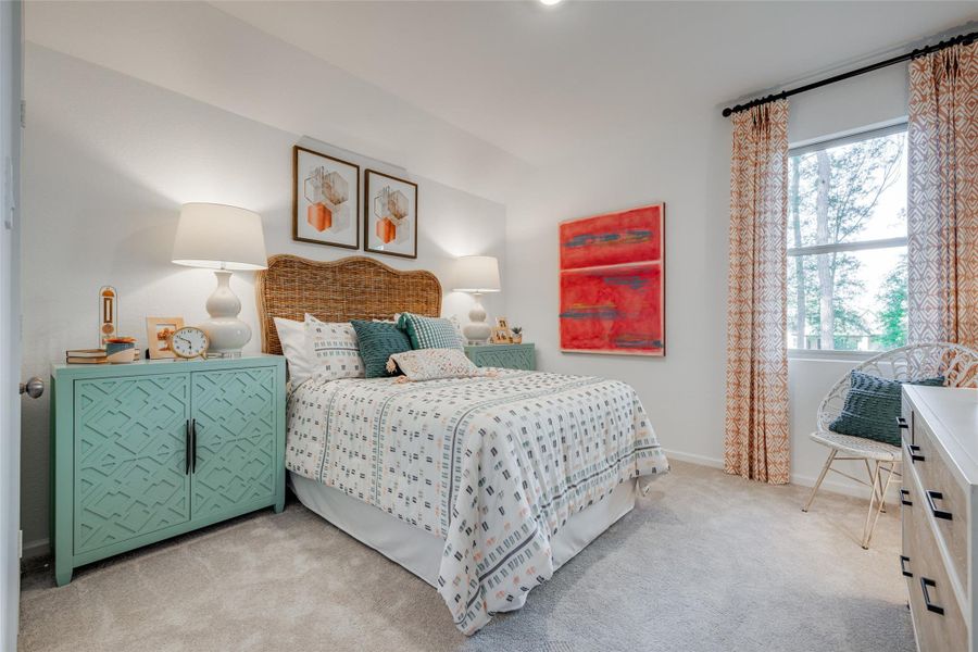 Furnished interior view inside a new home in Anniston, Katy (Image 29).