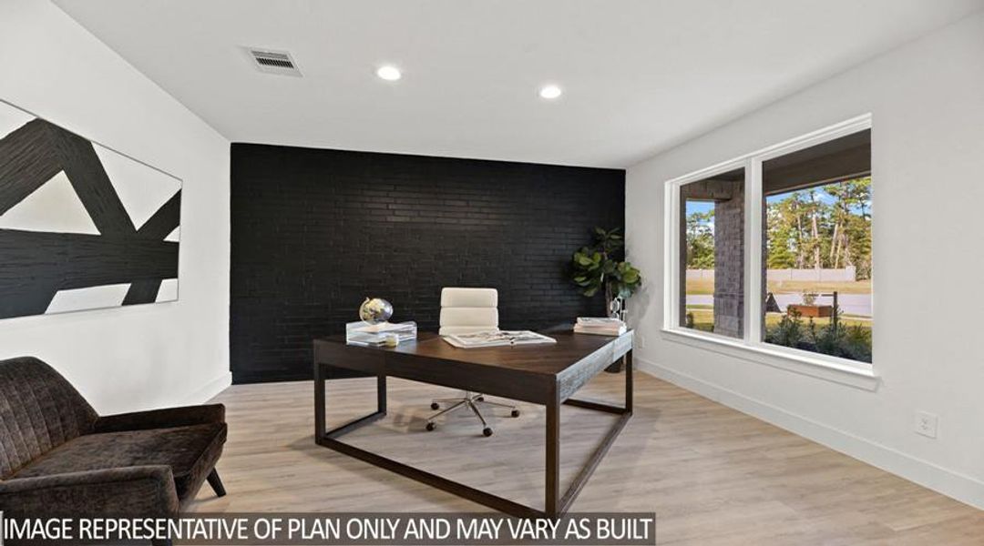 Furnished interior view inside a new home in River Ranch Estates, Dayton (Image 14).
