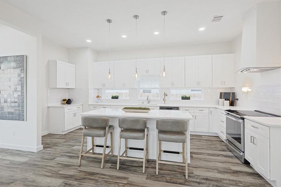 Furnished interior view inside a new home in , Roanoke (Image 26).