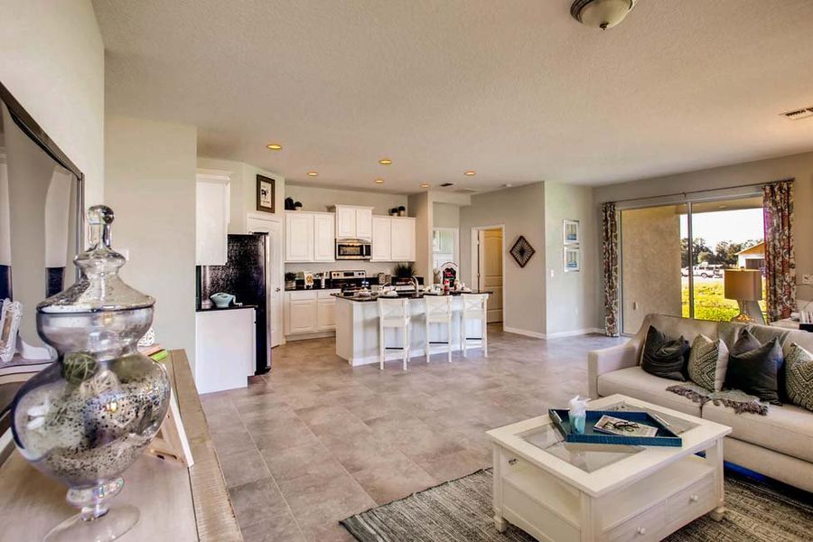 Furnished interior in a model home at Preserves at Lakeside Landings in Winter Haven (Image 32).