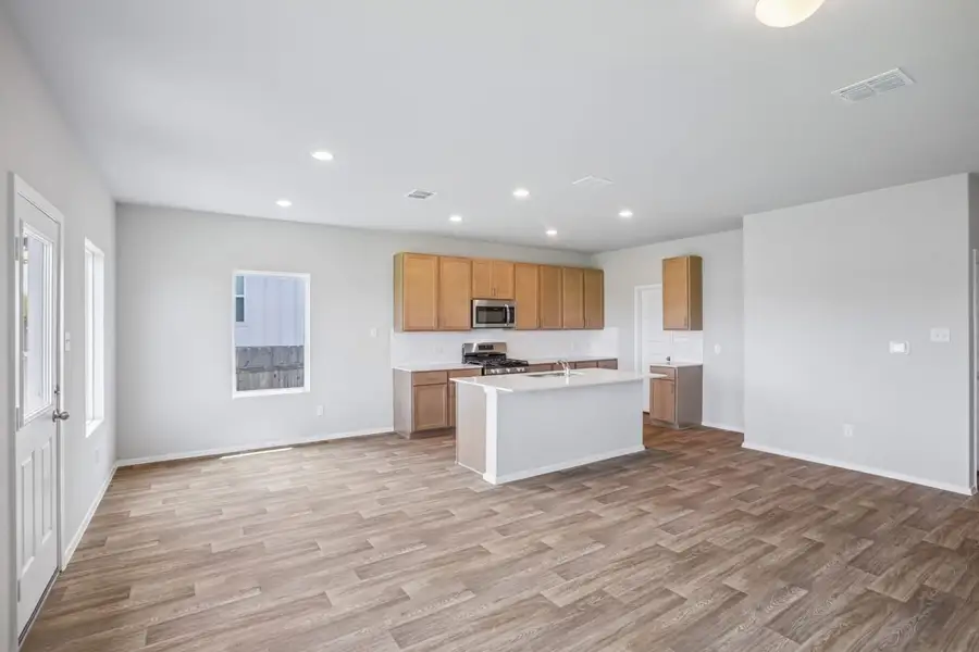 Furnished interior view inside a new home in Cloverleaf, Austin (Image 6).