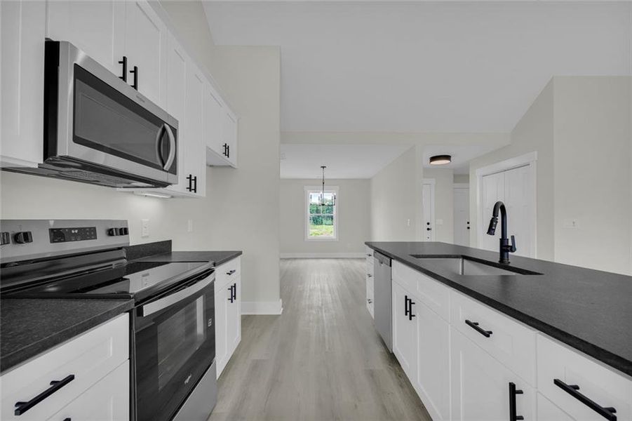 Furnished interior view inside a new home in , Toccoa (Image 5).