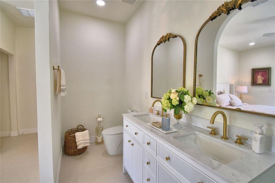 Furnished interior view inside a new home in , Polk City (Image 26).