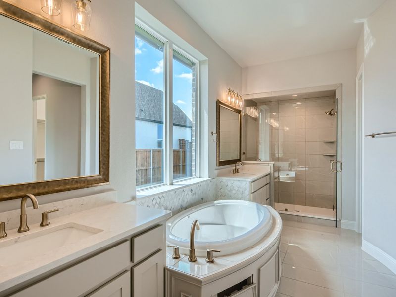 Plan 853 Main Bathroom Representative Photo