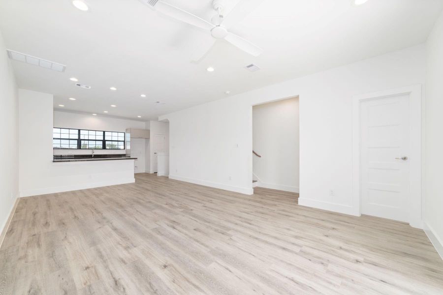 Spacious, unfurnished interior of a new home in , Houston (Image 11). Spacious, unfurnished interior of a new home in , Houston (Image 11).
