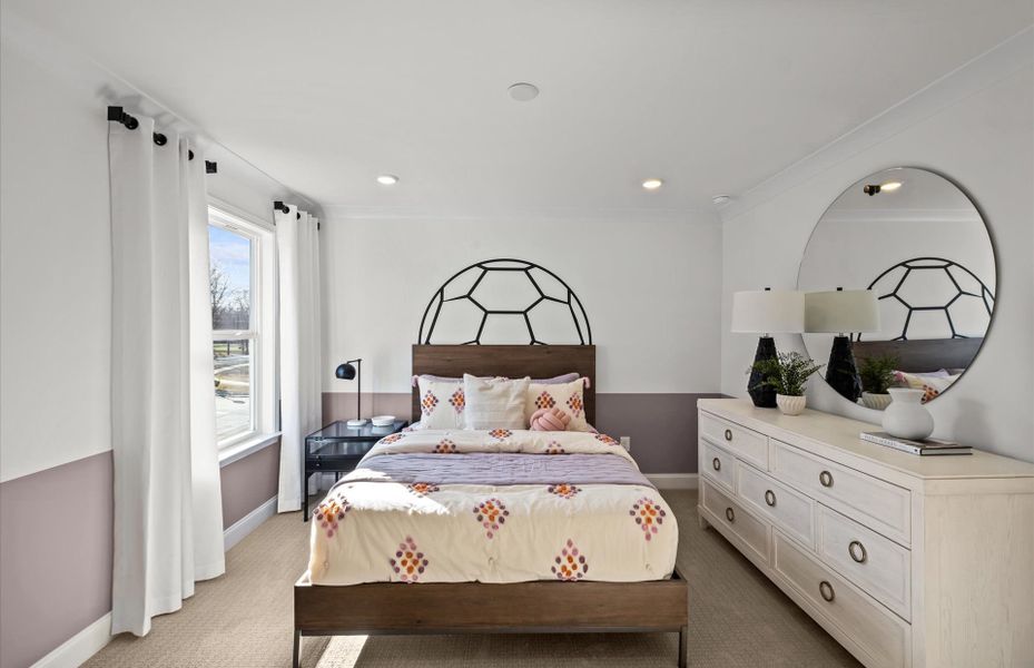 Furnished interior view inside a new home in Cannon Run, Concord (Image 30).