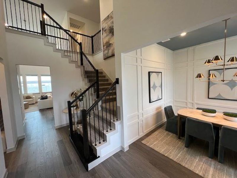 Furnished interior view inside a new home in , Pearland (Image 18).