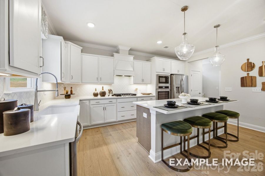 Furnished interior view inside a new home in Windgate, Mooresville (Image 12).