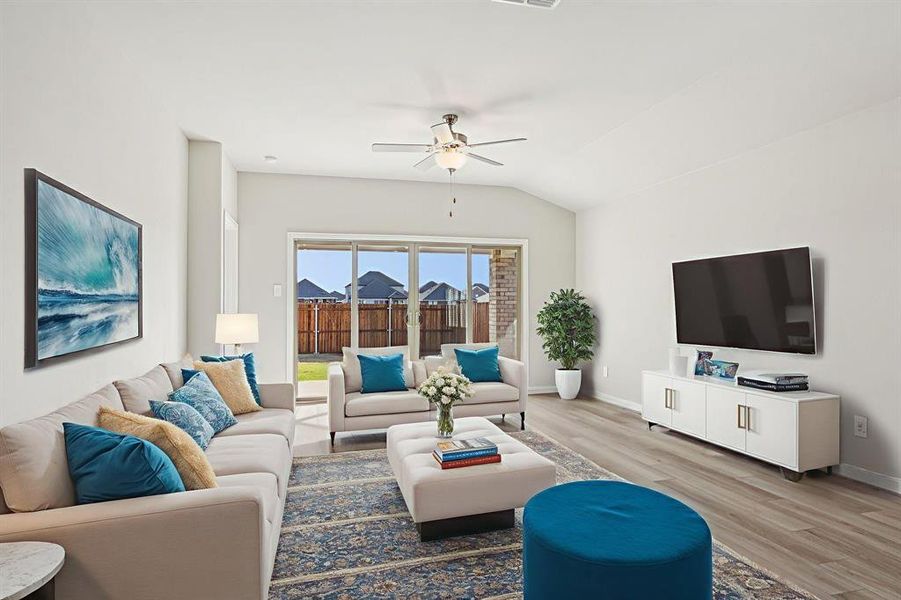 Photo is not of the actual home, but is an inspirational photo of builder’s model home and may depict options, furnishings, and/or decorator features that are not included.