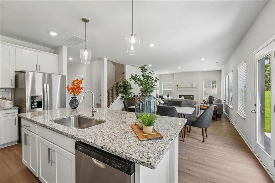 Furnished interior view inside a new home in Manning Mill, Adairsville (Image 19).