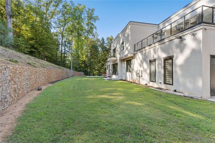 Exterior details and patio area of a home in , Stone Mountain (Image 34).