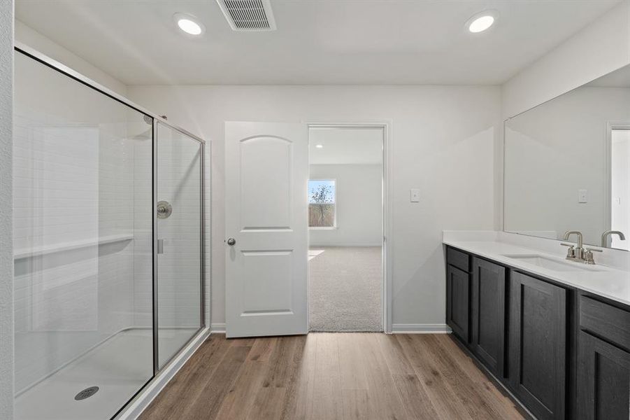 Furnished interior view inside a new home in Cresson Estates, Cresson (Image 5).