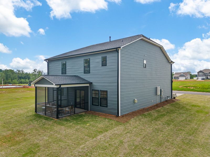 Representative exterior photo of a completed home built from the Brantley II by Great Southern Homes in Collins Cove, Chapin, SC (Image 25).