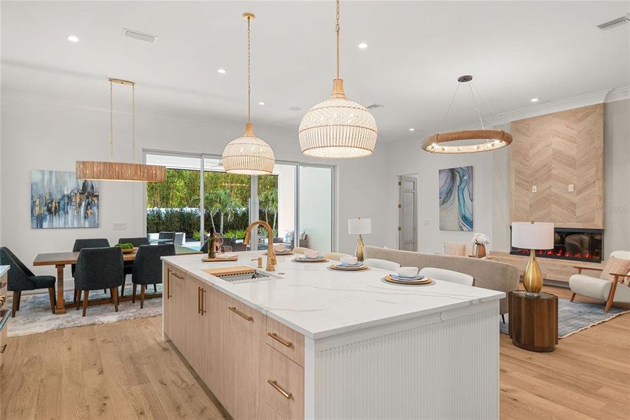 Furnished interior view inside a new home in , Winter Park (Image 47). Furnished interior view inside a new home in , Winter Park (Image 47).