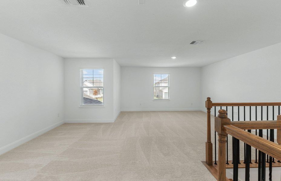 Spacious, unfurnished interior of a new home in Patterson Ranch, Georgetown (Image 22).
