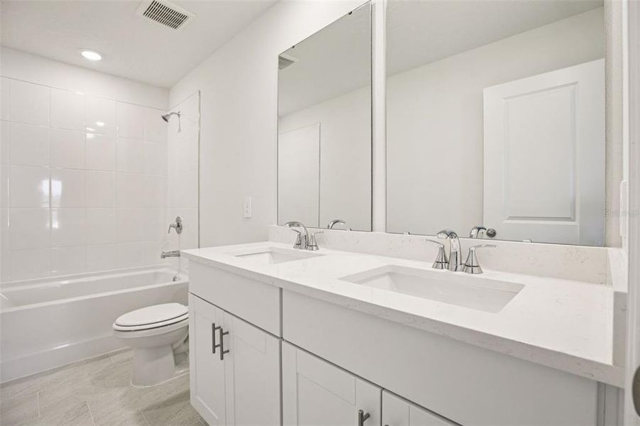 Furnished interior view inside a new home in The Reserve at Hammock Oaks - Classic Series, Lady Lake (Image 11).