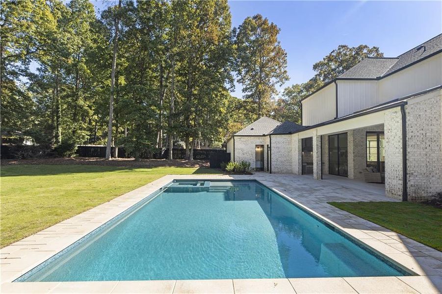 Exterior details and patio area of a home in , Alpharetta (Image 36).