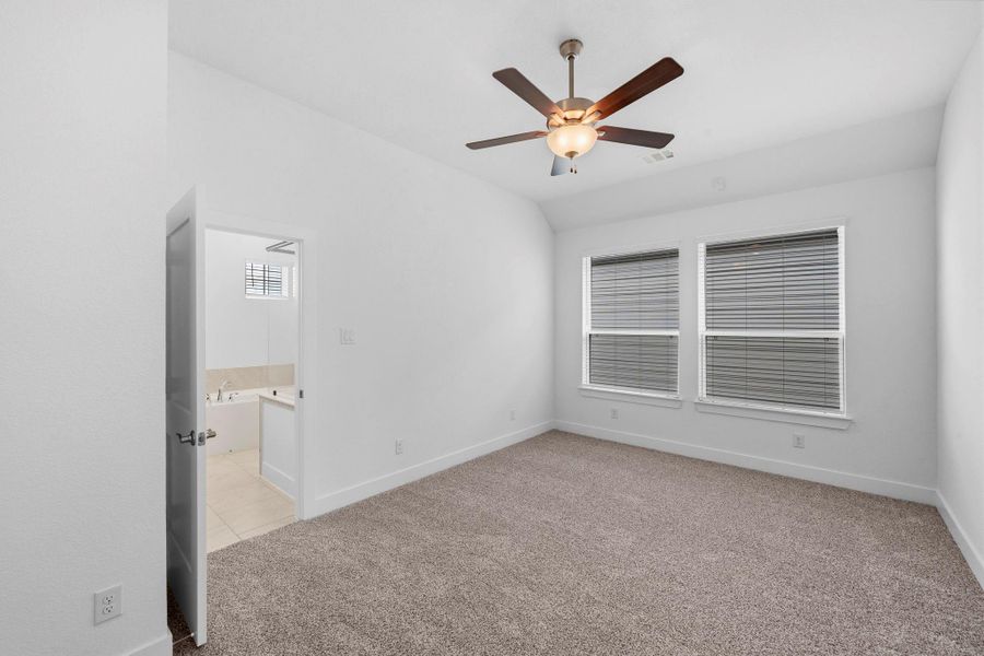 Spacious, unfurnished interior of a new home in Bridgeland, Cypress (Image 21). Spacious, unfurnished interior of a new home in Bridgeland, Cypress (Image 21).