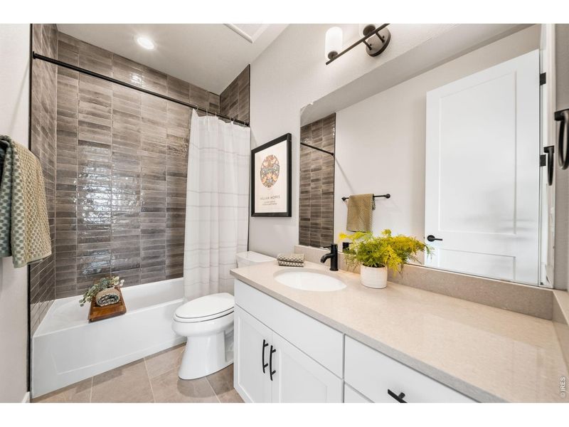 Furnished interior view inside a new home in , Fort Collins (Image 20).