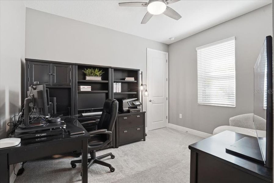 Furnished interior view inside a new home in Cypress Glen at River Wilderness, Parrish (Image 37).