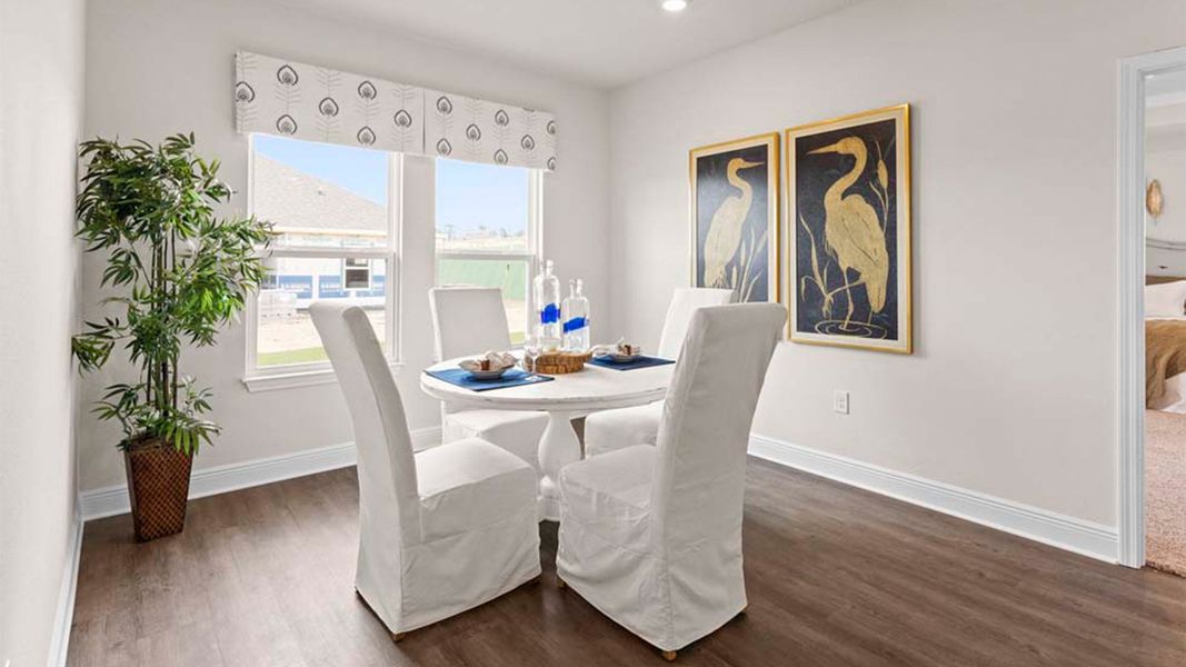 Representative furnished interior of a home built from the The Camden by D.R. Horton in Liberty, Panama City (Image 23).