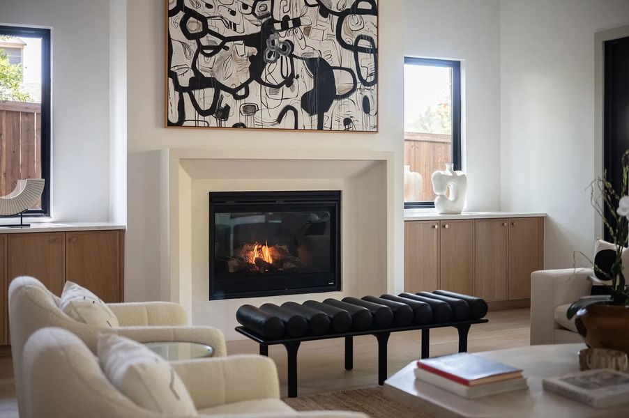 Furnished interior view inside a new home in , Dallas (Image 8).
