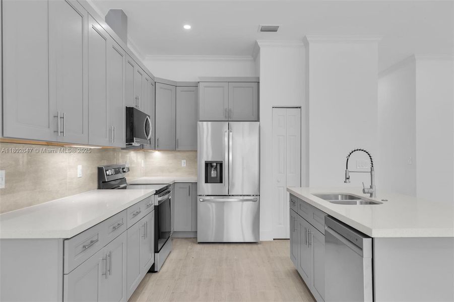 Furnished interior view inside a new home in , Key Largo (Image 7). Furnished interior view inside a new home in , Key Largo (Image 7).