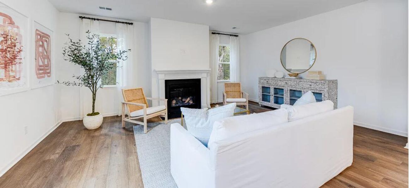 Furnished interior view inside a new home in Limehouse Farms, Summerville (Image 15).