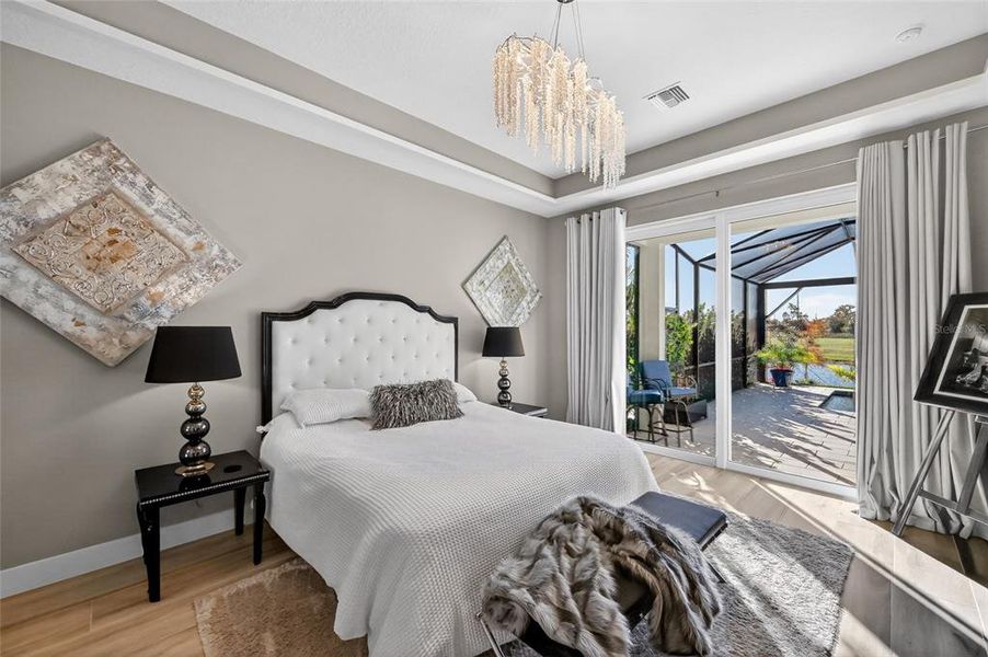 Furnished interior view inside a new home in , Sarasota (Image 32).